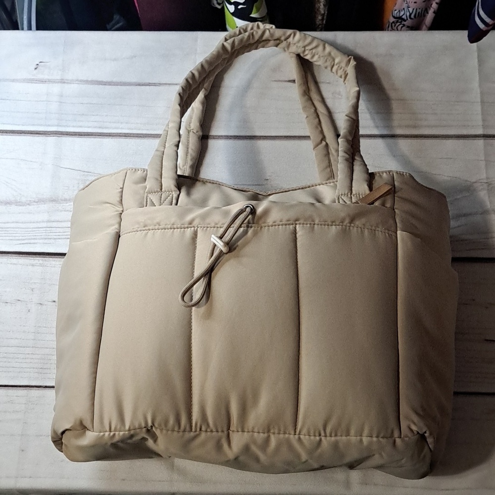 Soft Puffy Travel Laptop Bag